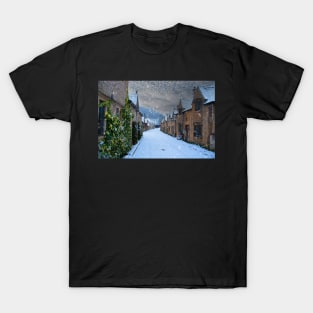 Castle Combe in the snow T-Shirt